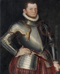 Portrait D'homme En Armure