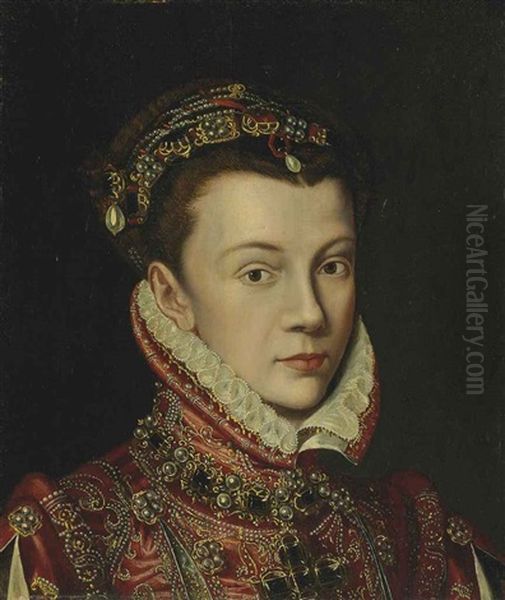 Portrait Of Elizabeth Of Valois, Queen Of Spain - view 1