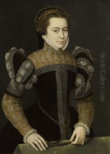 Bildnis Der Margarethe Von Parma by Antonis Mor Van Dashorst