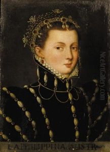 Portrait Of A Noblewoman (philippina Welser, First Wife Of Ferdinand, Duke Of Tyrol?)
