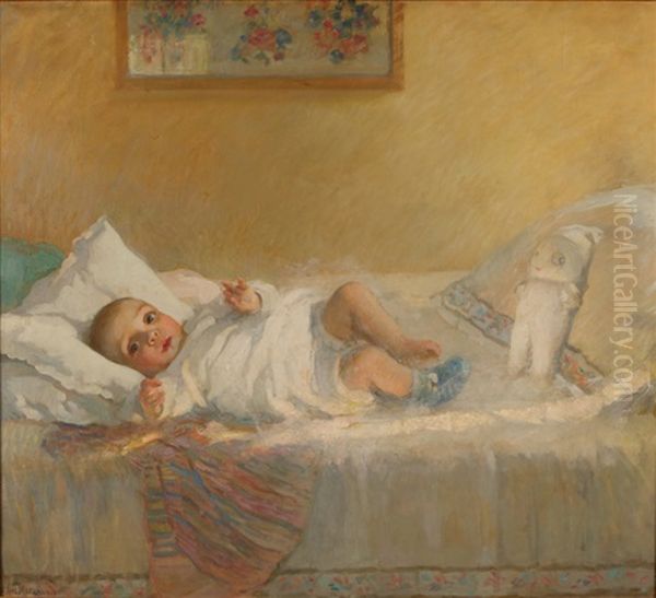 Rosemary In Crib - view 1