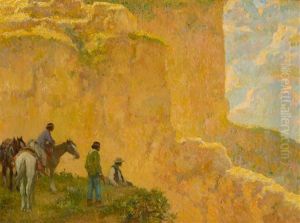 Amid The Walls Of The Canyon