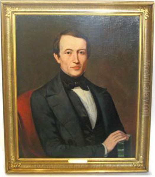 Portrait Of A Young Man With A Book - view 1