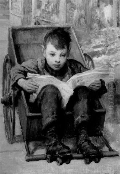 Reading The Daily News - view 1