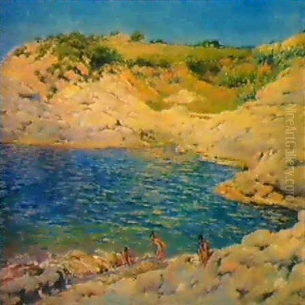 Children On The Beach - view 1