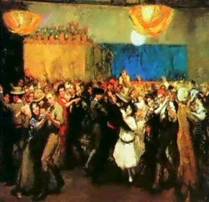 Costume Ball At The Art Students League