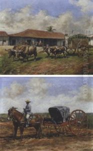 Plantation Scene by Eduardo Morales
