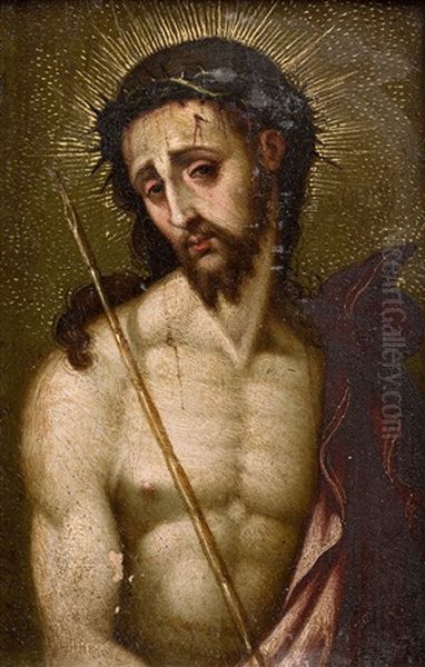 Le Christ Au Roseau, Rehauts D'or - view 1