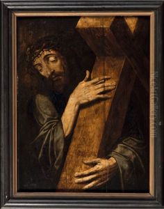 Le Portement De Croix by Luis de Morales