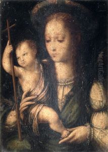 Virgen Del Sombrero by Luis de Morales