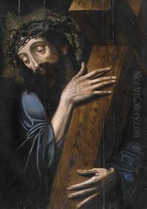 Kreuztragender Christus by Luis de Morales