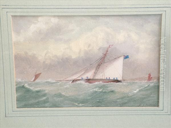 A Yacht Atsea - view 1