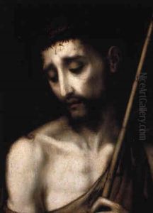 The Man Of Sorrows by Luis de Morales