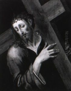 Le Portement De Croix by Luis de Morales