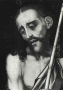 Christ As The Man Of Sorrows by Luis de Morales
