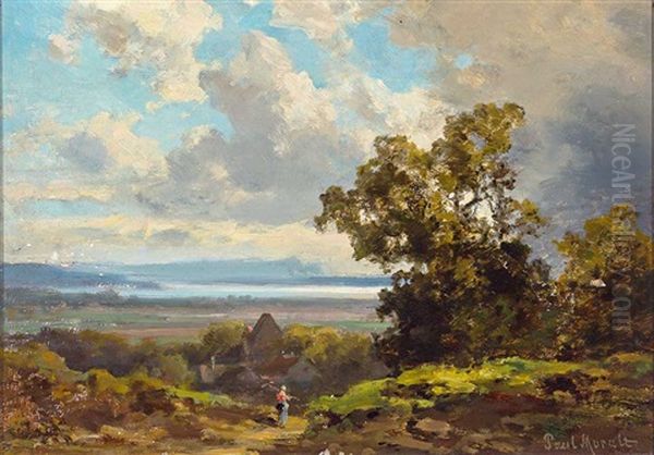 Seenlandschaft An Einem Prachtvollem Sommertag Bei Abziehendem Gewitter - view 1