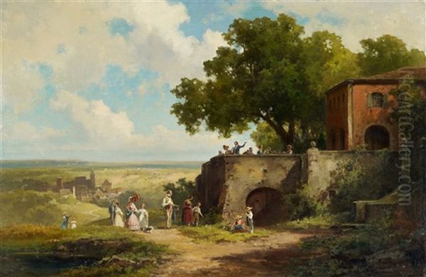 The Family Outing (summer Weather) - view 1