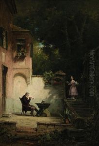 Das Nachmittagliche Flotenspiel by Willy Moralt