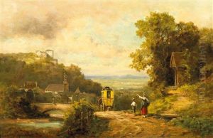 Die Postkutsche by Willy Moralt