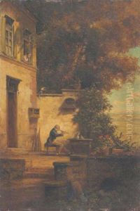 Ein Alter Flotenspieler by Willy Moralt
