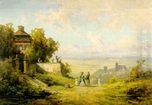 Sommerfreuden Vor Dem Landsitz Uber Der Stadt Sommerfreuden Vor Dem Landsitz Uber Der Stadt