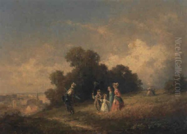 Sonntagsspaziergang In Der Biedermeierzeit - view 1