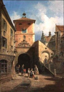 Die Alte Stadt by Willy Moralt