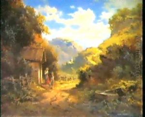 Andacht An Der Kapelle by Willy Moralt