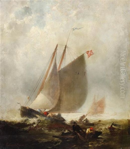 Fishing Boat Scene - view 1