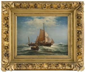 Fishing Boats by Edward Moran