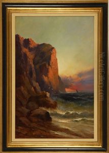 Sunset Off The Maine Coast