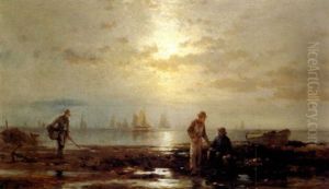 South Shore, Long Island by Edward Moran
