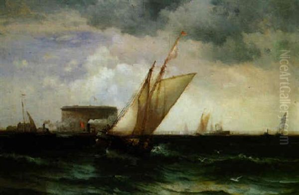 Shipping In A Harbor - view 1