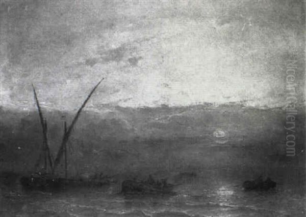 Twilight At Sea - view 1