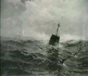 Gulls At Sea