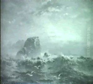 Seascape With Cliffs