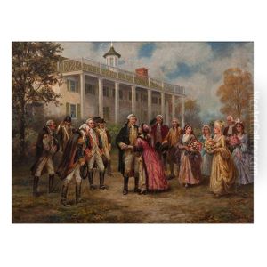 George Washington At Mount Vernon