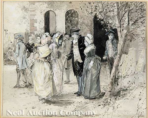 In The Churchyard, Alexandria - view 1