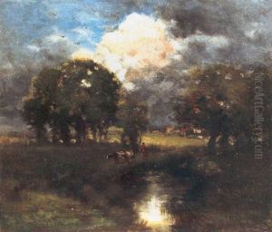 A Landscape With Storm Clouds