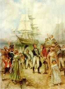 Tha Admiral's Arrival