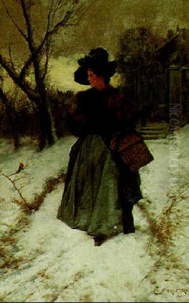 Off To Town In Winter - view 1