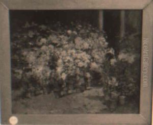 The Greenhouse by Edward Percy Moran