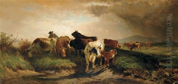 The Herd Returning Home - view 1