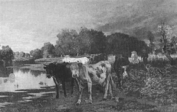 Landscape With Cattle - view 1