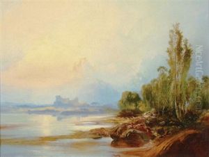 Scottish Highland Scene by Thomas Moran