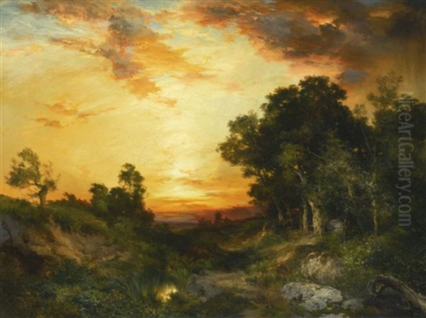 Sunset, Amagansett - view 1