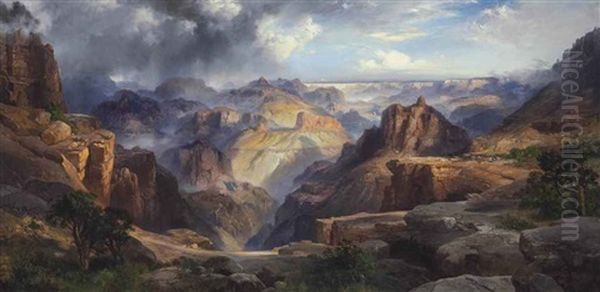 The Grand Canyon Of The Colorado - view 1