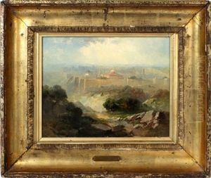Middle Eastern City In La by Thomas Moran