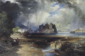 Conway Castle, North Wales by Thomas Moran