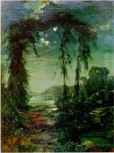 Summer Moonlight by Thomas Moran
